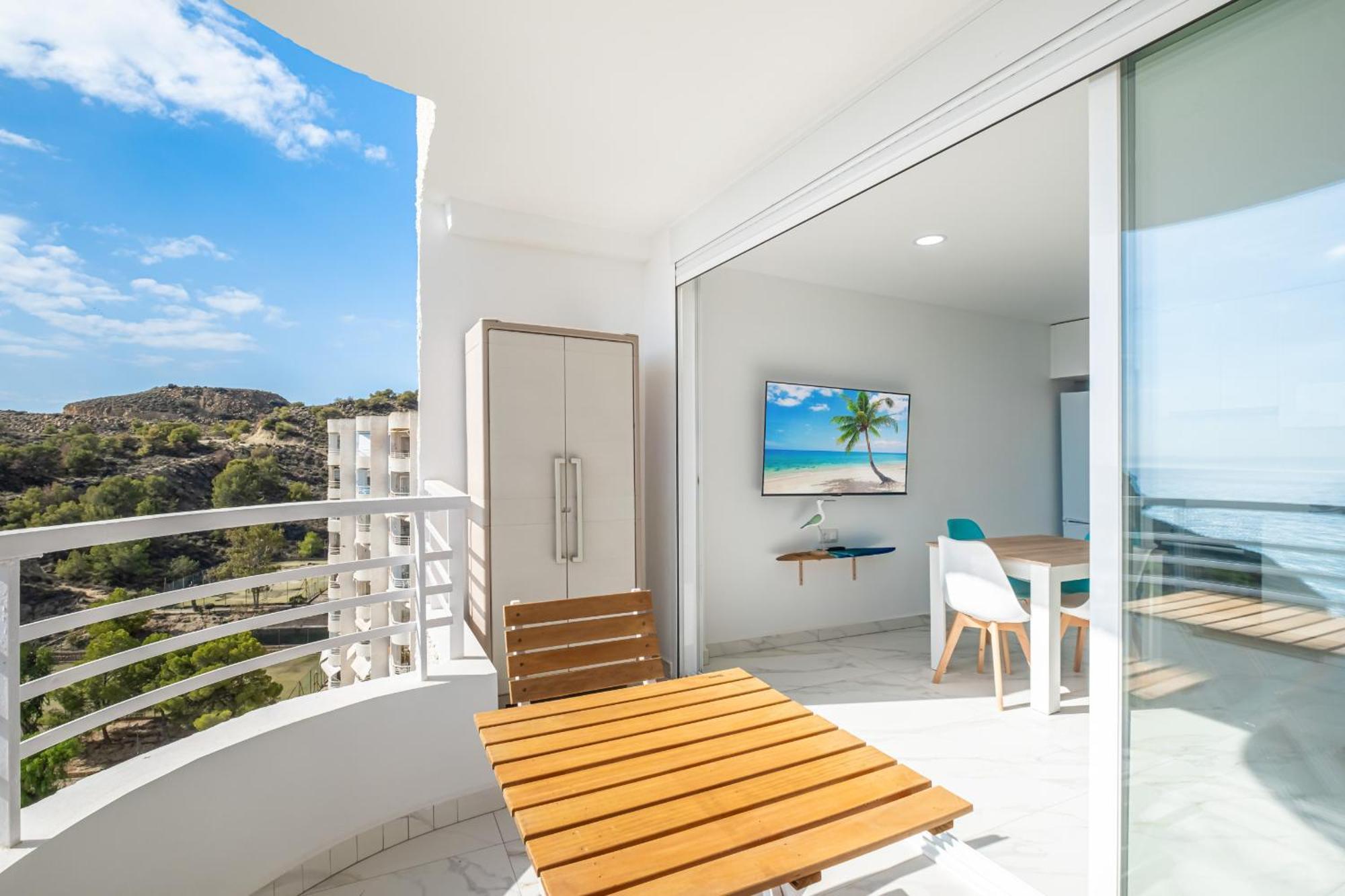 Eurotennis 1009-1 Paradise Beach Apartment Villajoyosa Værelse billede